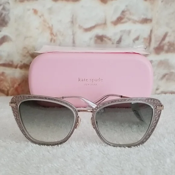New kate spade Thelma Cat-Eye Sunglasses Kate Spade Thelma-G S 0C9A-HA Women main image 2